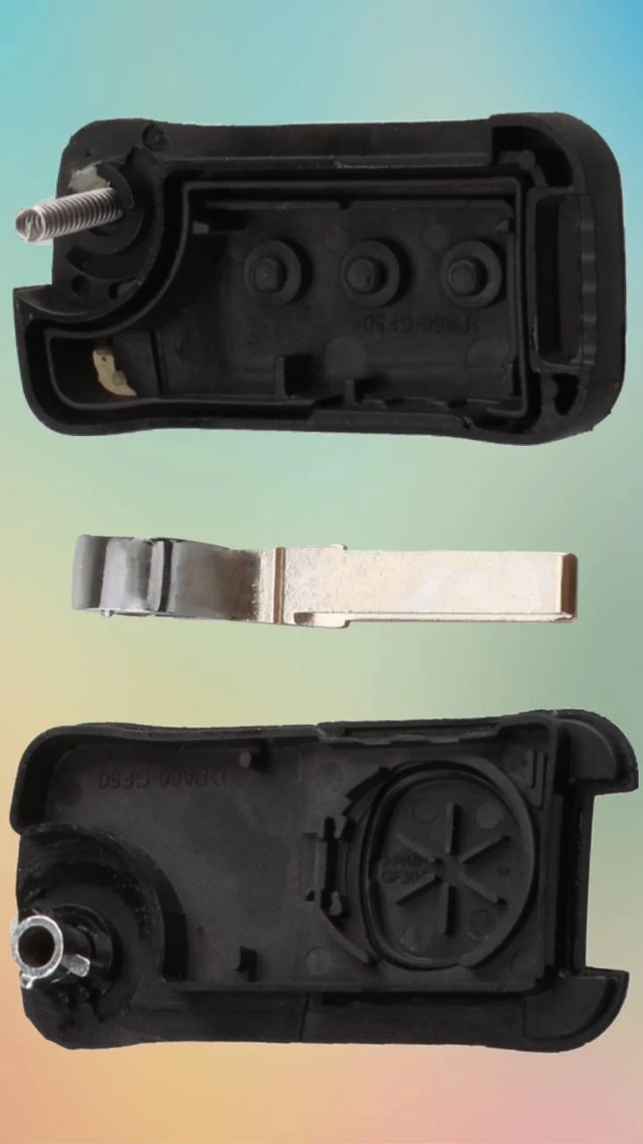 Retractable key for Porsche Cayenne 3-button remote – photo 3